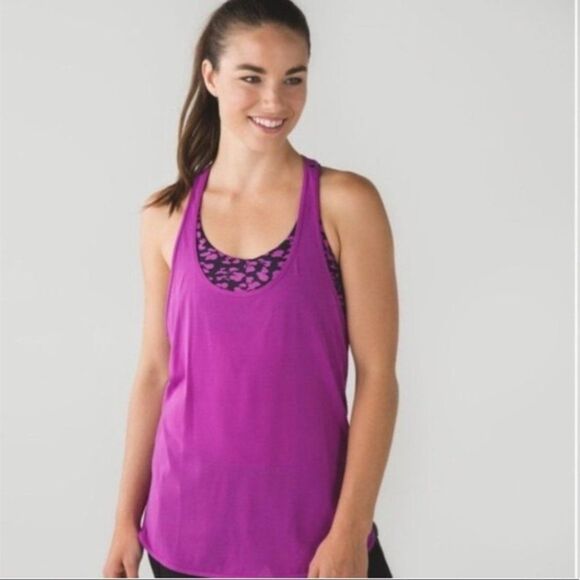 Lululemon 105 Singlet Purple Tank Tender Violet 2 - Picture 1 of 4